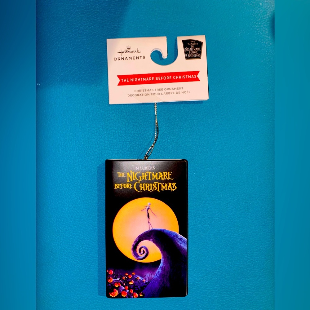 The Nightmare Before Christmas VHS Ornament